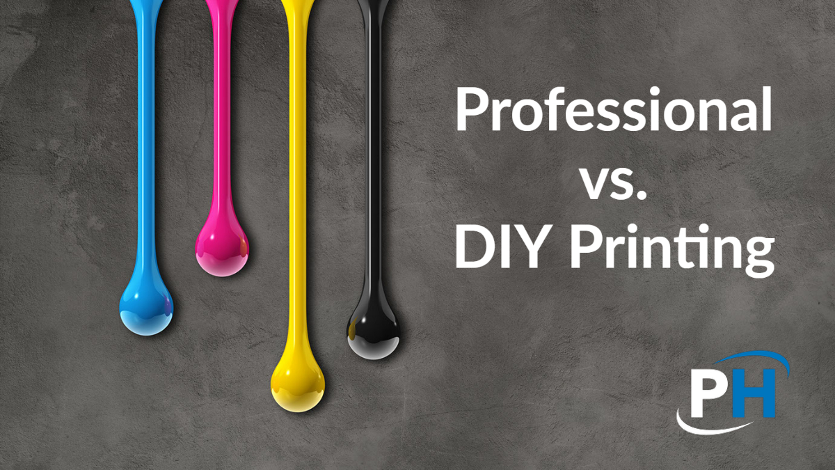 the differences between professional and diy printing
