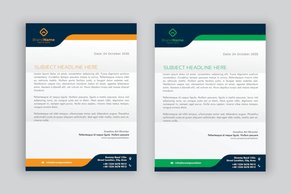 letterhead_business stationary Print Letterhead