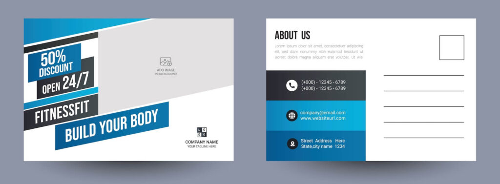 postcards_ marketing materials